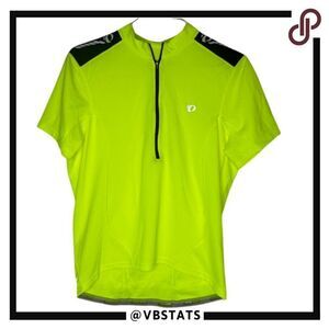 Pearl Izumi Highlighter Yellow/Green Women's Racing Top‎ Size Large